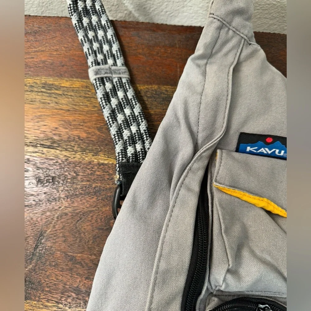 Kavu‎ Gray rope Sling Backpack